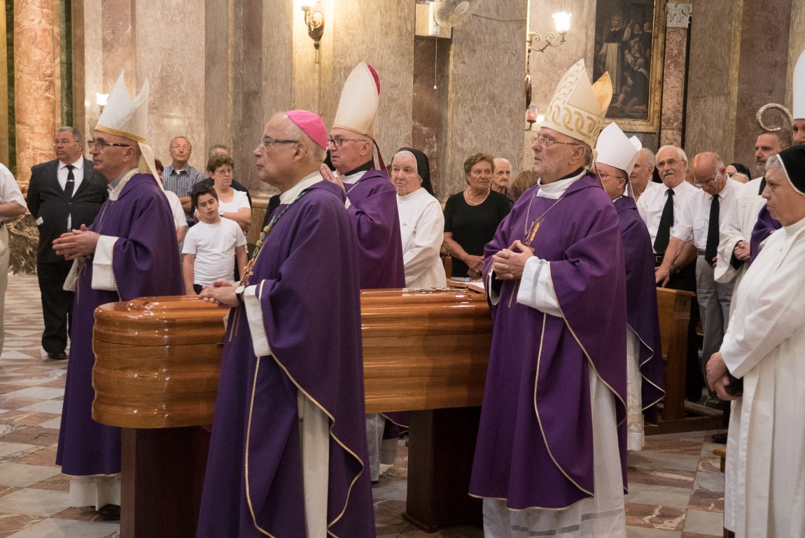 The Funeral of the mother of Emeritus Mgr Paul Cremona O.P