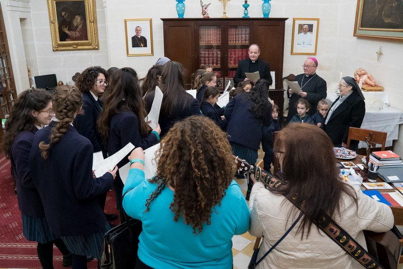 Christmas Carols from students of St Joseph School Archdiocese of Malta