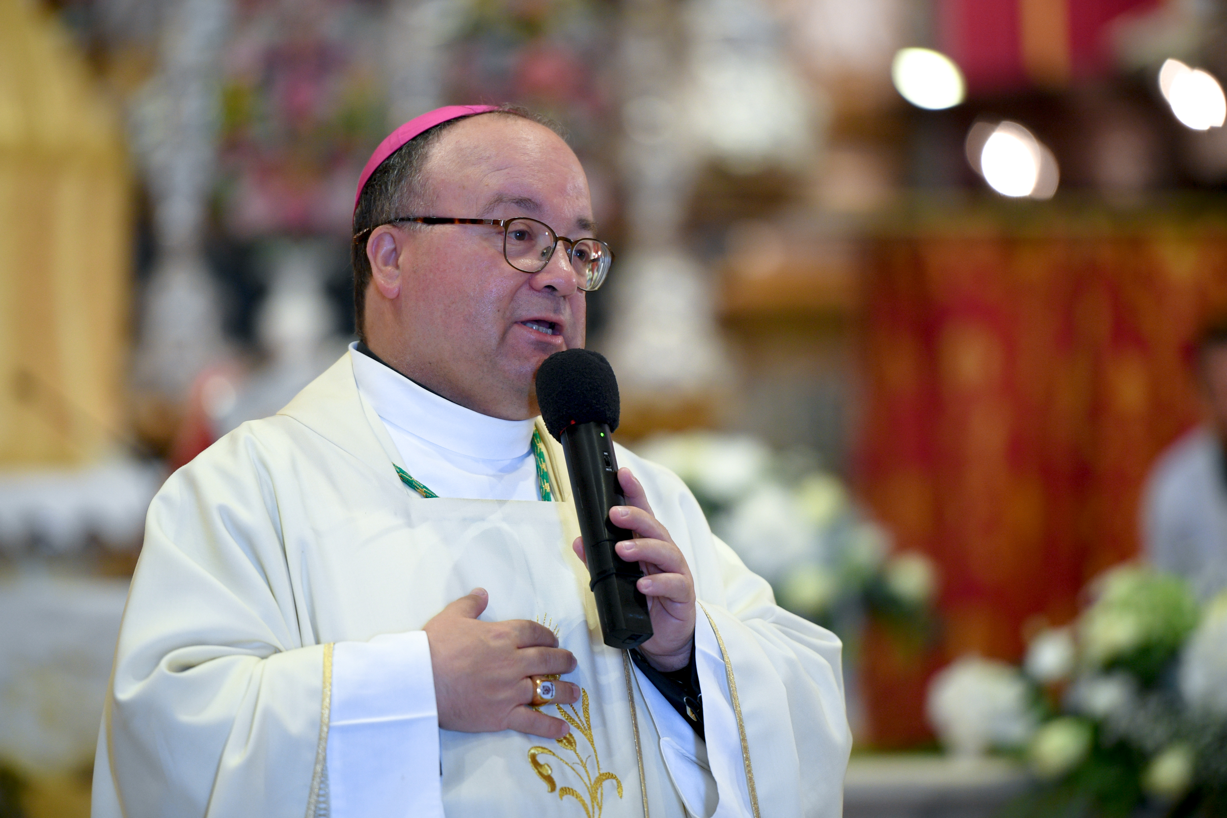 The homily on the feast of the Sacred Heart Archdiocese