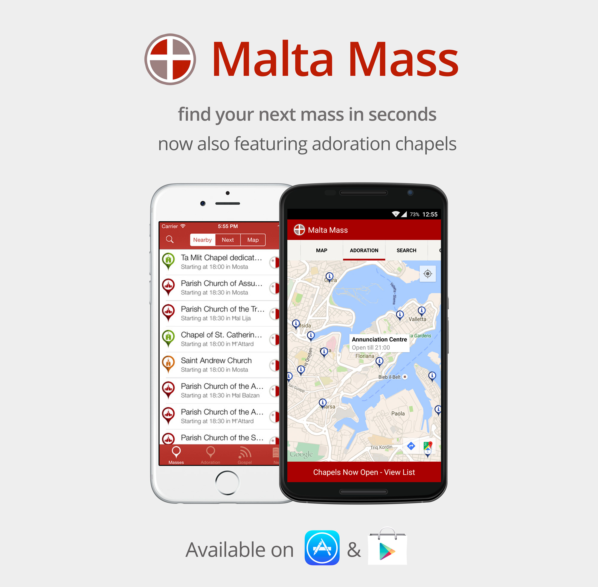 Malta Mass app Archdiocese of Malta