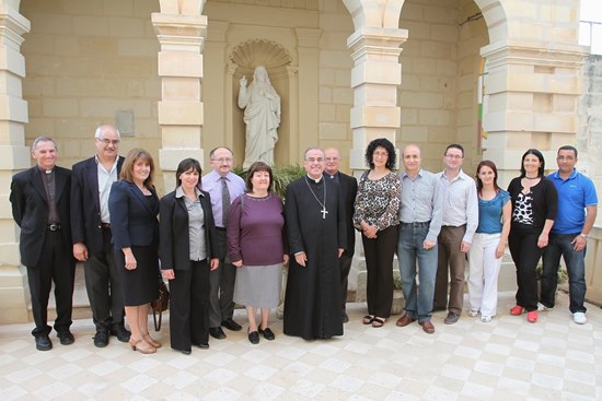 Archbishop meets Family Commission in Ħal Safi – Archdiocese of Malta