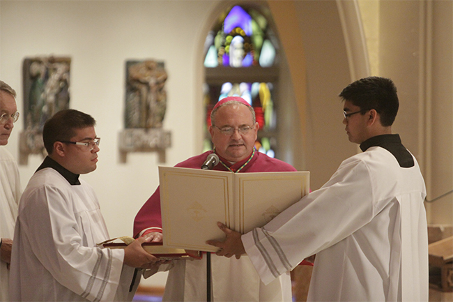 Bishop Peter Baldacchino celebrates a thanksgiving Mass – Archdiocese ...