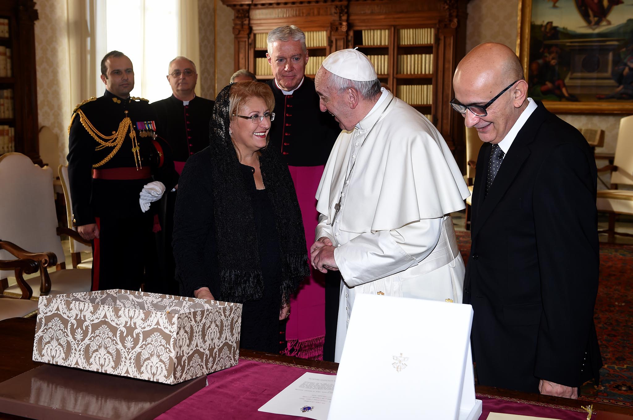Pope Francis receives the President of Malta – Arċidjoċesi ta' Malta