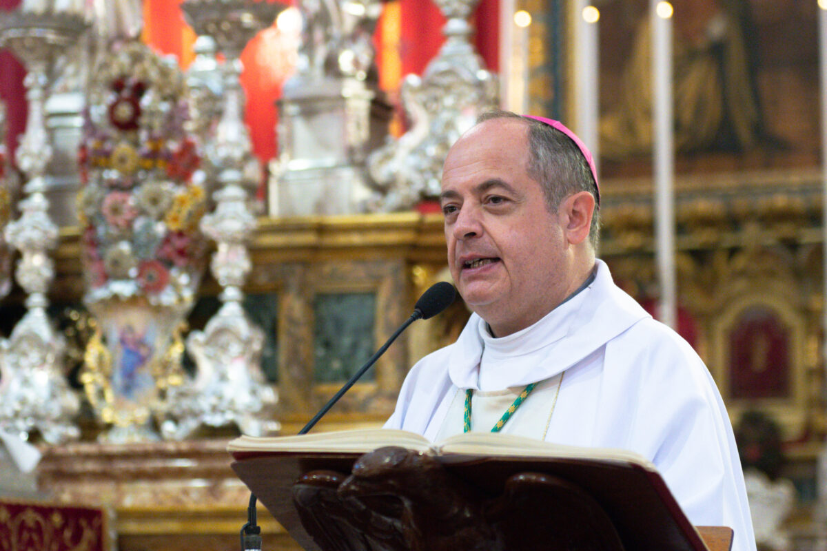 God saves man wholly – Bishop Galea-Curmi – Archdiocese of Malta